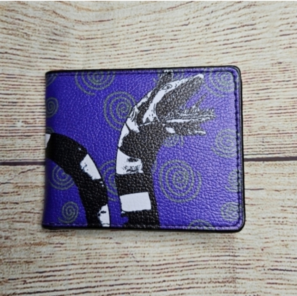 Buckle-down Beetlejuice sandworm bifold wallet